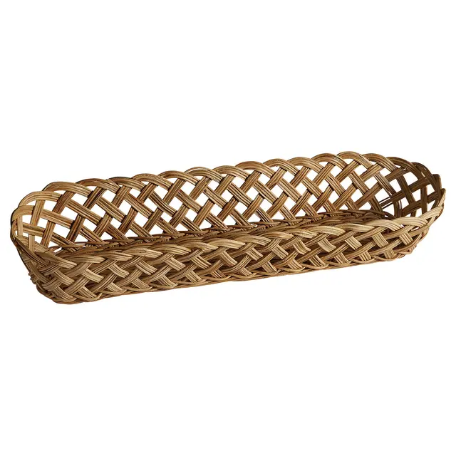 STYLTSNÄPPA Кошик для хліба - ротанг 55x16 см