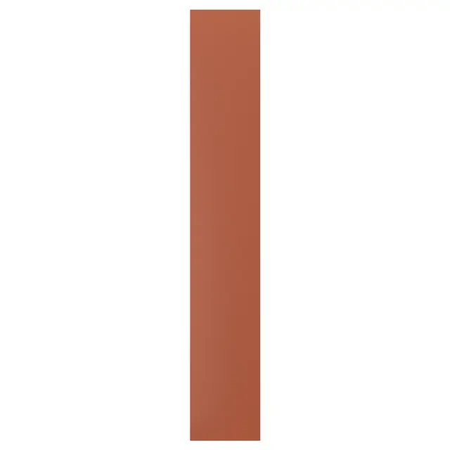 TERRSJÖ Накладна панель - червоно-коричневий 39x240 см