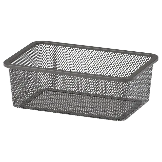 TROFAST Дротяний кошик - темно-сірий 20x30x10 см