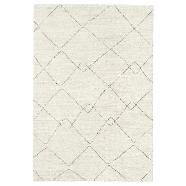 TVERSTED Килим з коротким ворсом - бежевий 170x240 см