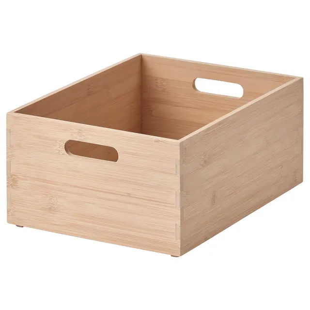 UPPDATERA Контейнер - світлий бамбук 24x32x15 см