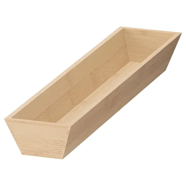 UPPDATERA Вкладка в шухляду - бамбук 10x50 см