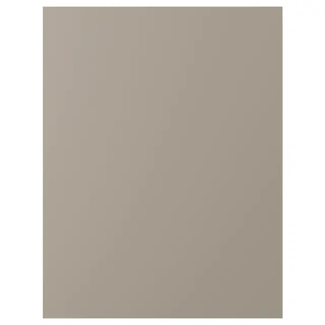 UPPLÖV Накладна панель - Матовий темно-бежевий 62x80 см