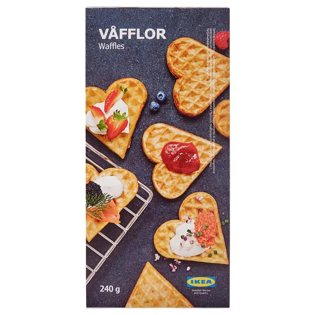 VÅFFLOR Вафлі, заморожені