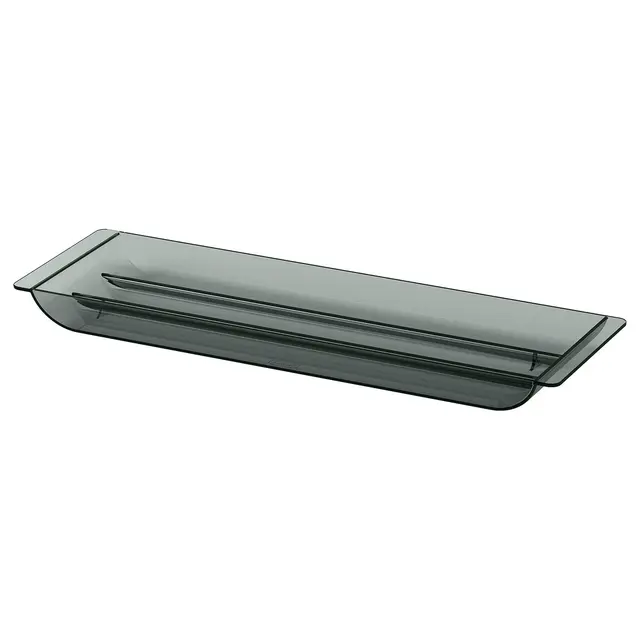 VISSLAÅN Вкладка в шухляду - сірий 35x11x3 см